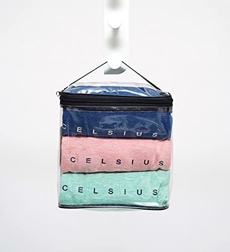Celsius Men's Polycotton Crew Neck Half Sleev Slim FIT T-Shirt (Pack of 3) (3012_358_2XL), Multicolor - Image 2