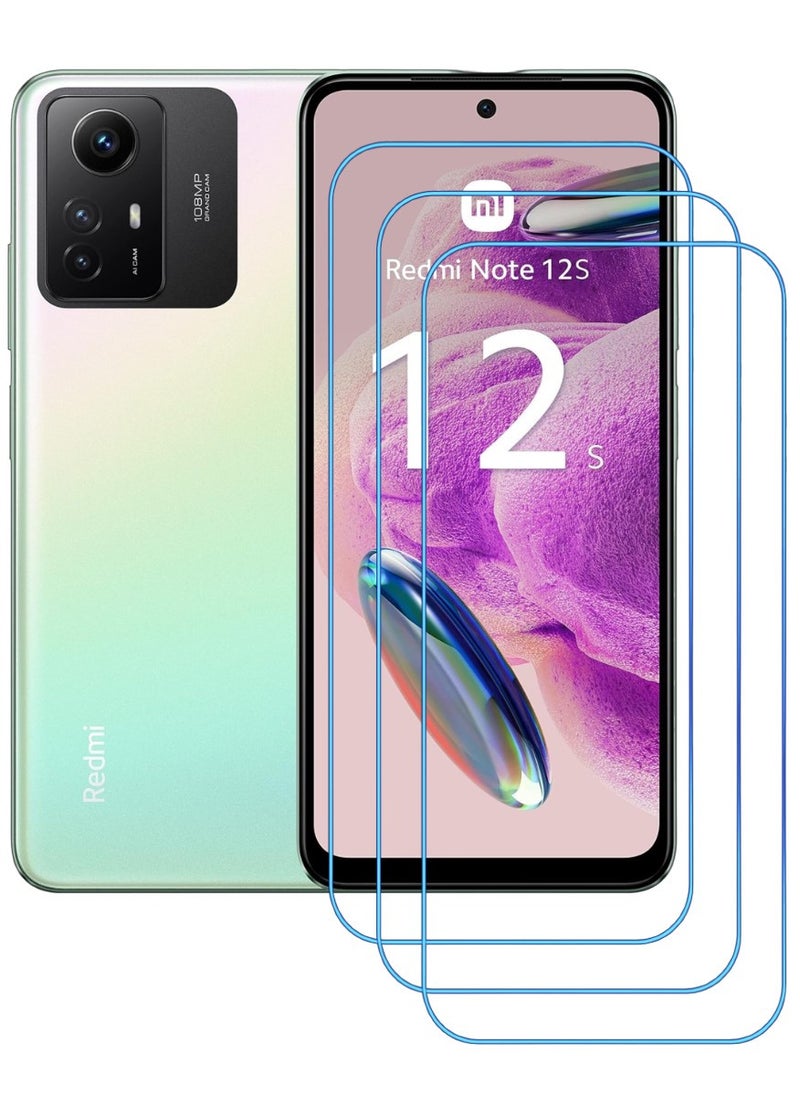 أكاليكس 3 قطع، حماية شاشة،  لهاتف  شاومي ريدمي نوت 12S ، جودة ممتازة. - Image 1