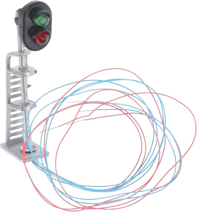 OSALADI Table Spotlight for Model Railway Mini Signal Light Model for DIY Micro Landscape Lamp - Image 1
