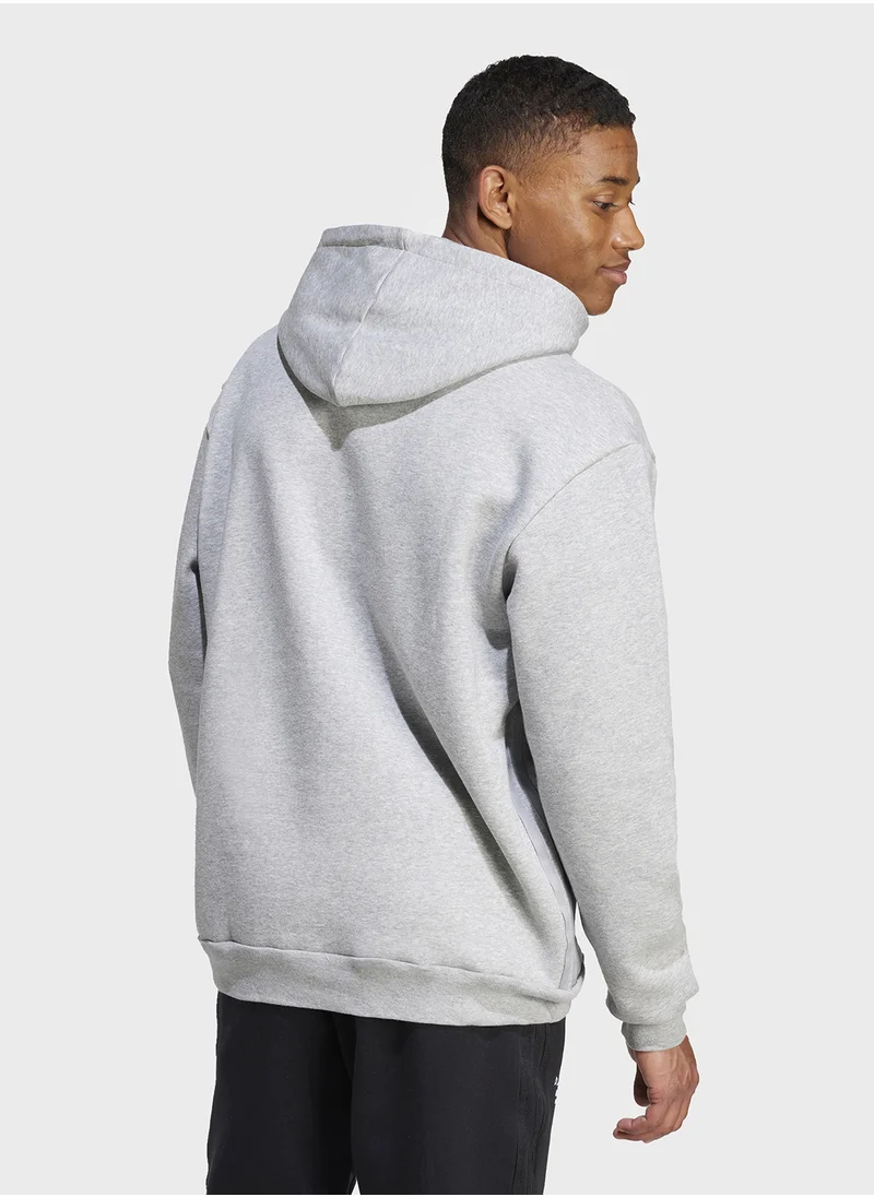 Adidas Brand Love Fleece Hoodie