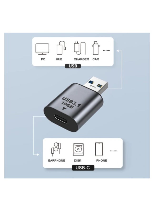 Haing USB Am To Type-c Adapter - Image 3