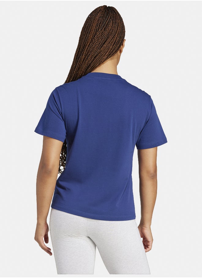 Adidas essentials small logo cotton women's t-shirt  - Image 4