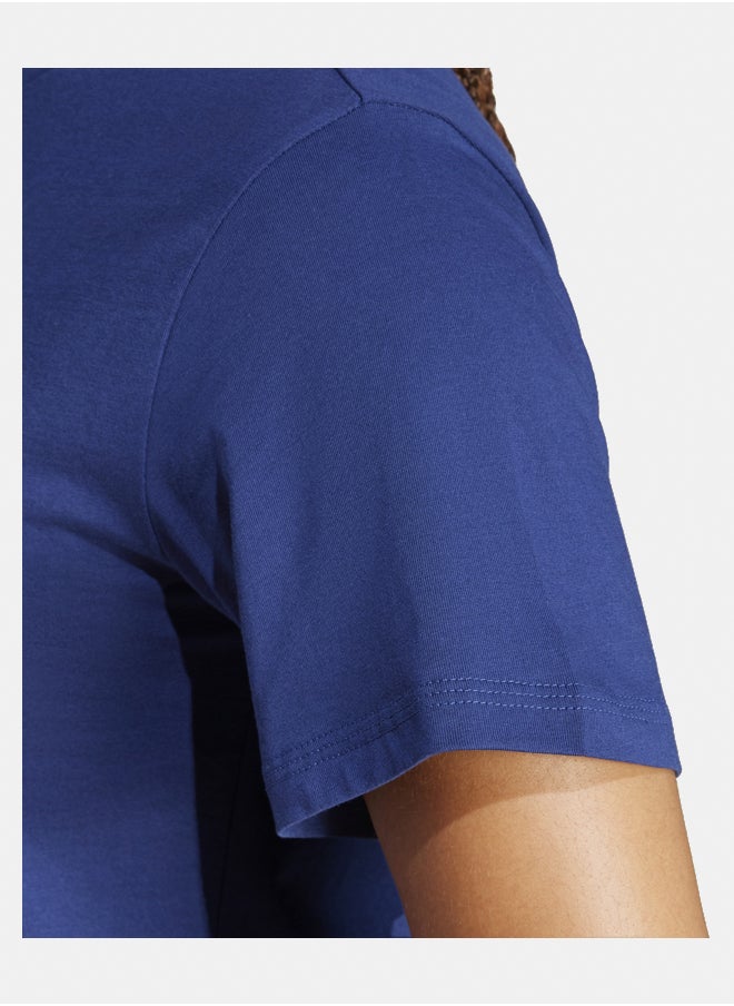 Adidas essentials small logo cotton women's t-shirt  - Image 3