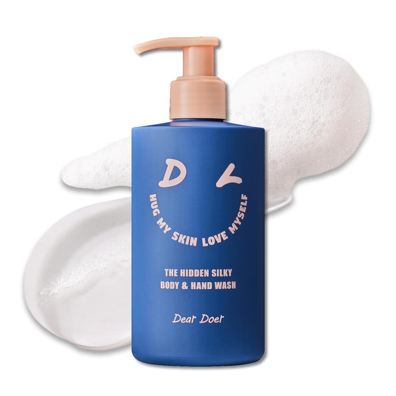 Dear Doer The Hidden Silky Body Hand Wash Vegan 1014 fl oz pHBalanced 100 PlantBased Surfactants for NonDrying Smoothing Skin with Natural PHA - Image 1