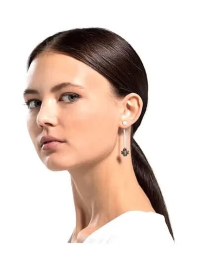 Chomel Latisha Two-Sided Four Leaf Clover Earrings - Image 1