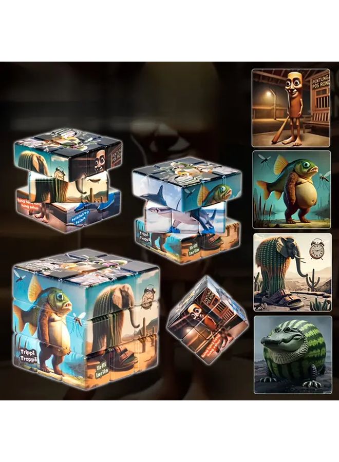Puzzle Cube For Beginners Educational Toy Creative Gift Birthday Present - Image 5