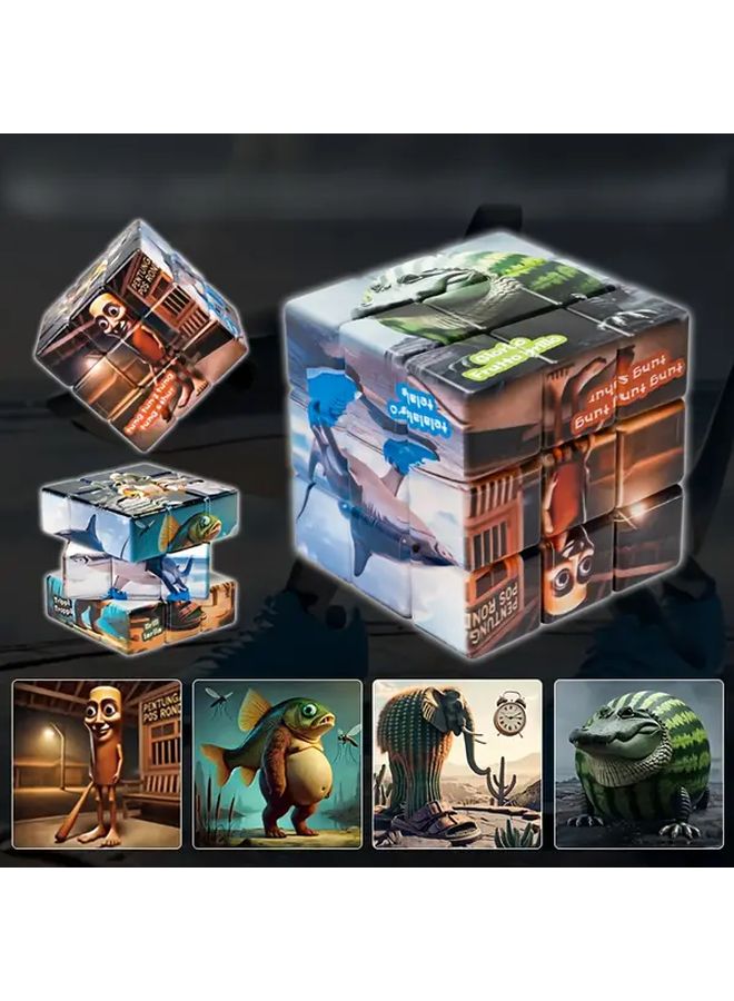 Puzzle Cube For Beginners Educational Toy Creative Gift Birthday Present - Image 4