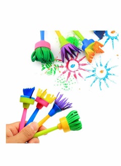 Y&D Kids Paint Brushes Sponge Kits, 29 pcs Painting Drawing Tools, Children Early DIY Learning Sets Arts and Crafts for toddlers  - Image 4