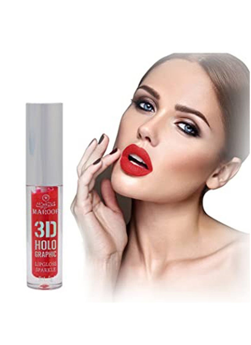 MAROOF Lip Trio Set And 9 Color Eyeshadow Palette Combo Multicolour Pack of 4 - Image 3