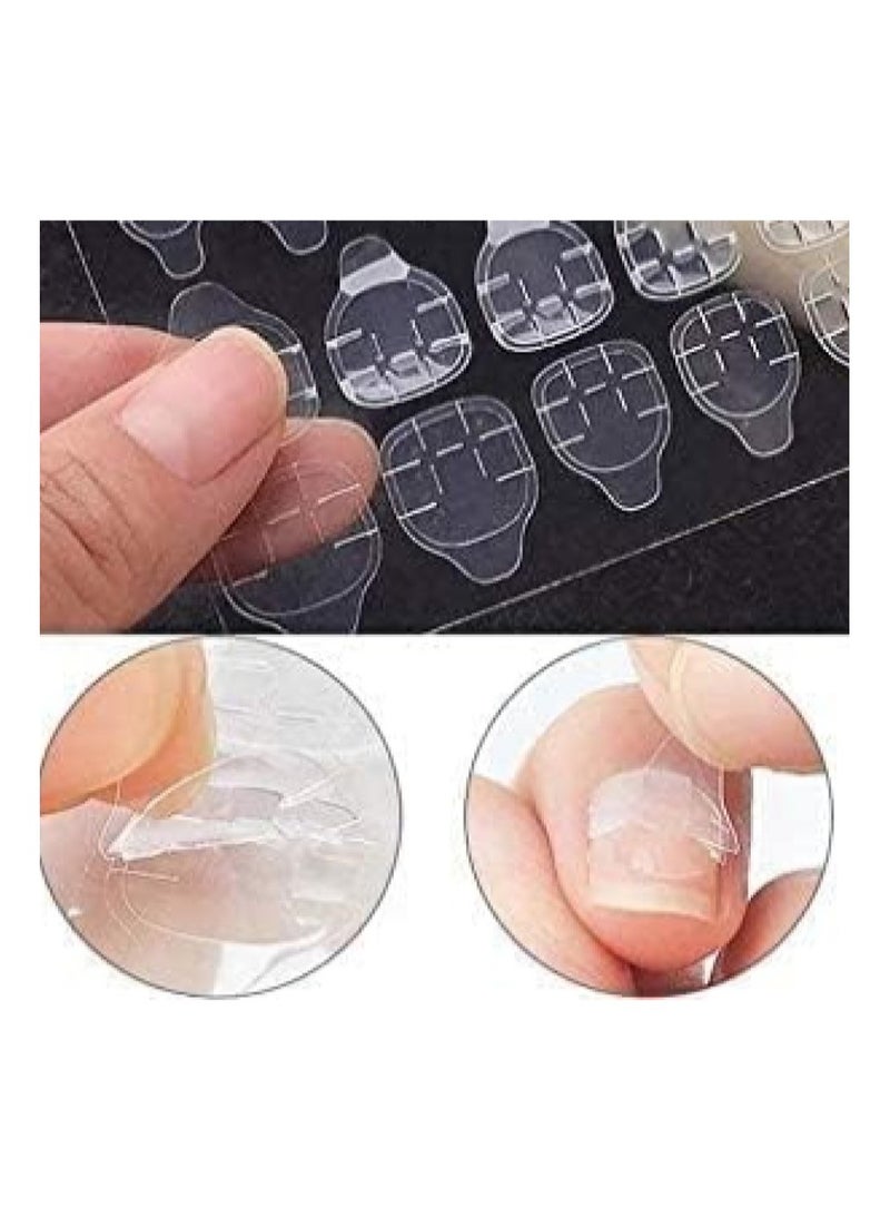 Artificial nails12 pieces with adhesive tape - Image 3