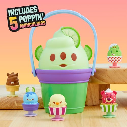 Just Play Disney Munchlings Mini Munch Poppin Treat Bucket 15 inch Collectible Poppin Toy for Boys and Girls - Image 5