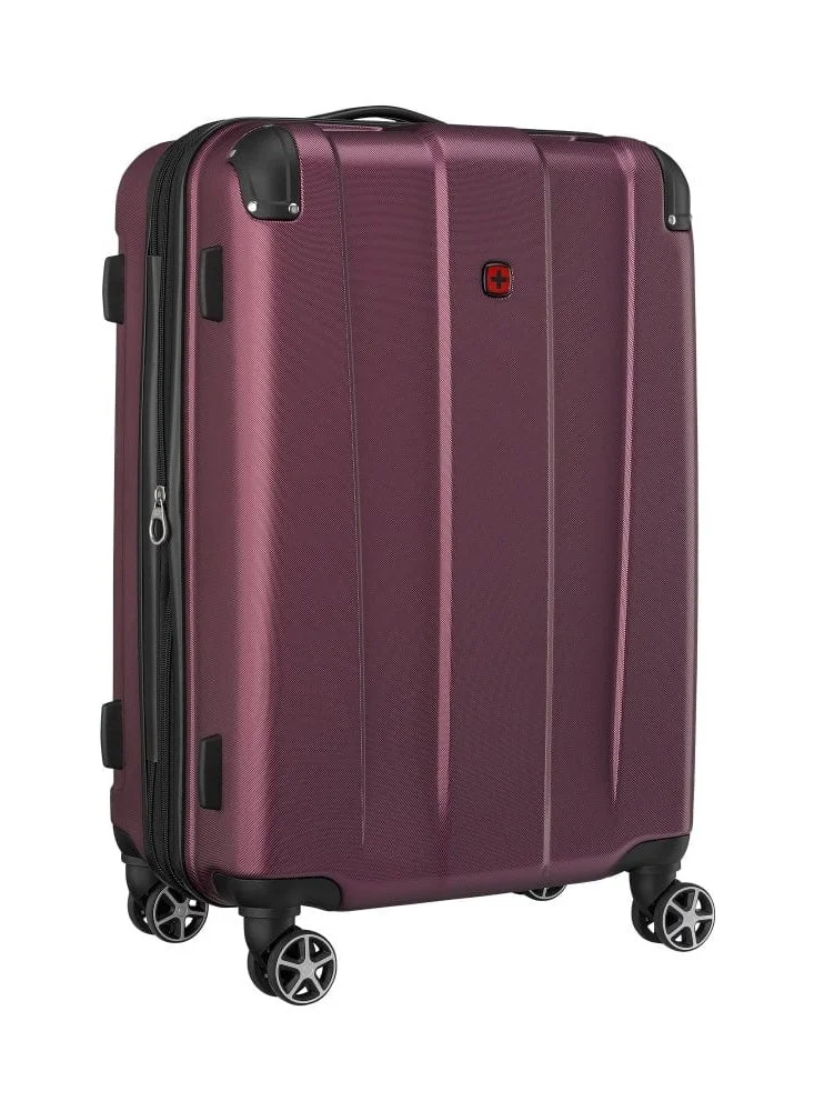 Wenger Protector Medium Hardside Expandable 67cm Check-In Luggage Trolley Red - 612364