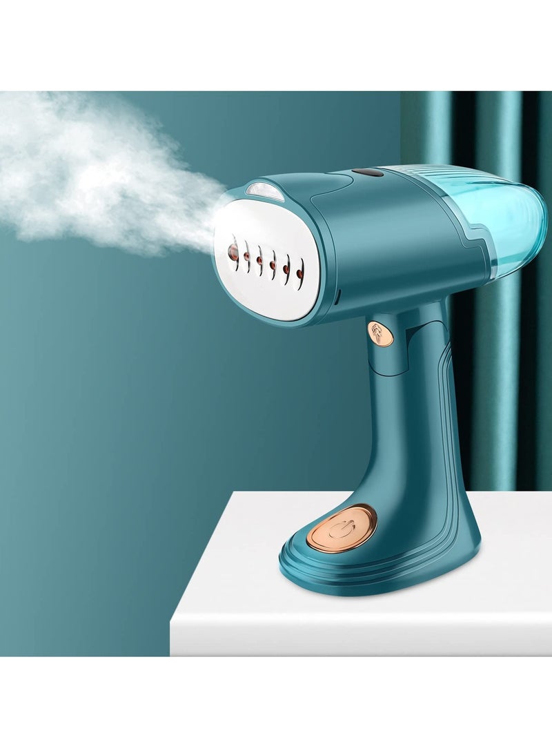 1500W Mini Handheld Clothes Steamer - Fast Heating Portable Garment Steamer for Home, Office & Travel - Lightweight Design Perfect for Mother's Day Gifts  - Image 1
