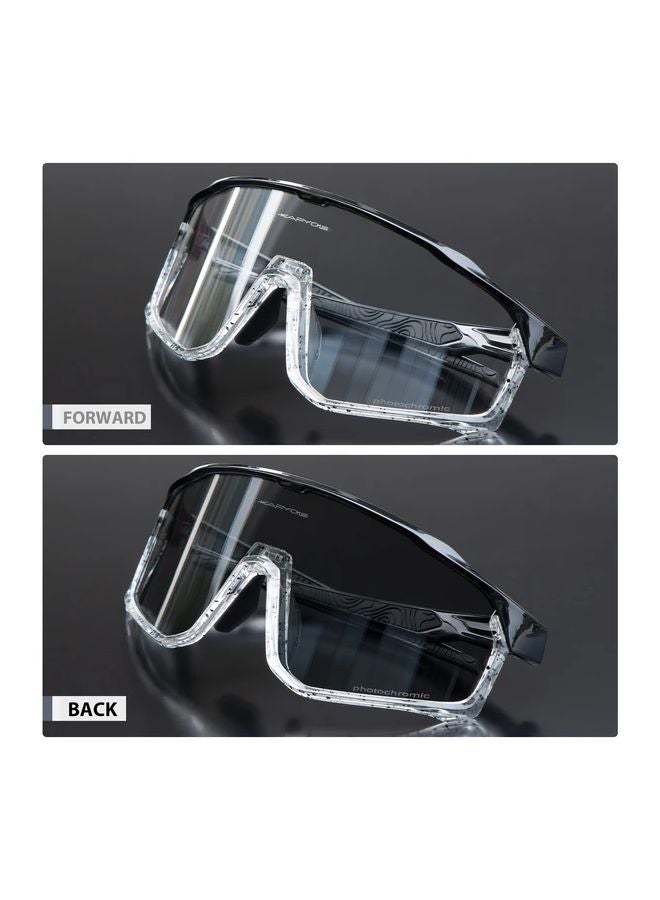 KAPVOE Photochromic Cycling Glasses TR Frame PC Lens for MTB Road Biking Fishing - Image 4