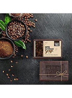 Speaking Tree Exfoliating Coffee Handmade Soap With Refreshing Aroma For Perfectly Clean, Brightening Skin (Pack Of 3)  - Image 5