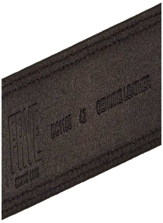 Frye Men's 35MM Leather Belt, Black, 38 - Image 3