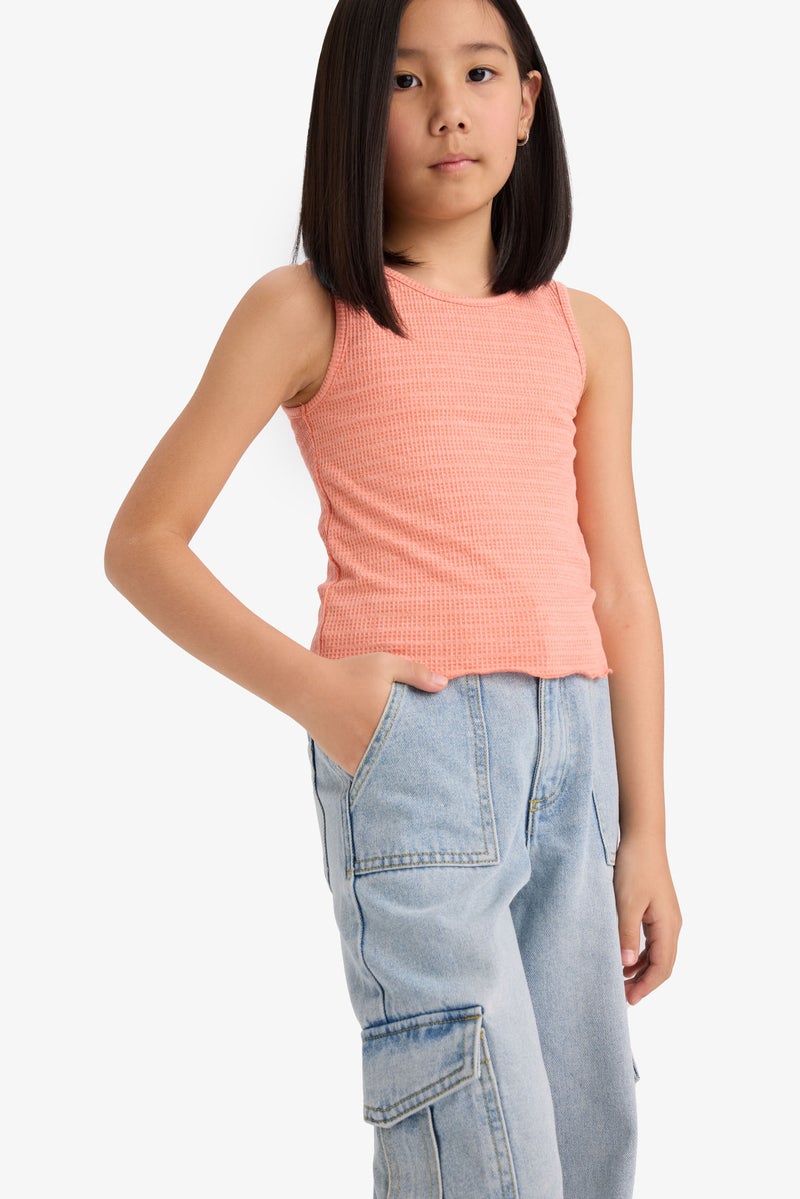 DeFacto Girl Slim Fit Tank Top  - Image 3