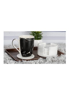 RADICALn Coaster Set Cup Pad 3.5 Inches Handmade Marble Pot White Coasters Plates for Mug Glass Drinks - Non Plastic Non Tile - Warming Stone Kitchen Car Office Drink Coaster Sets - pzsku/Z316840A71EACDFE6945EZ/45/_/1657882231/8ff2ef17-99d7-44f4-8bfd-302c71c086db