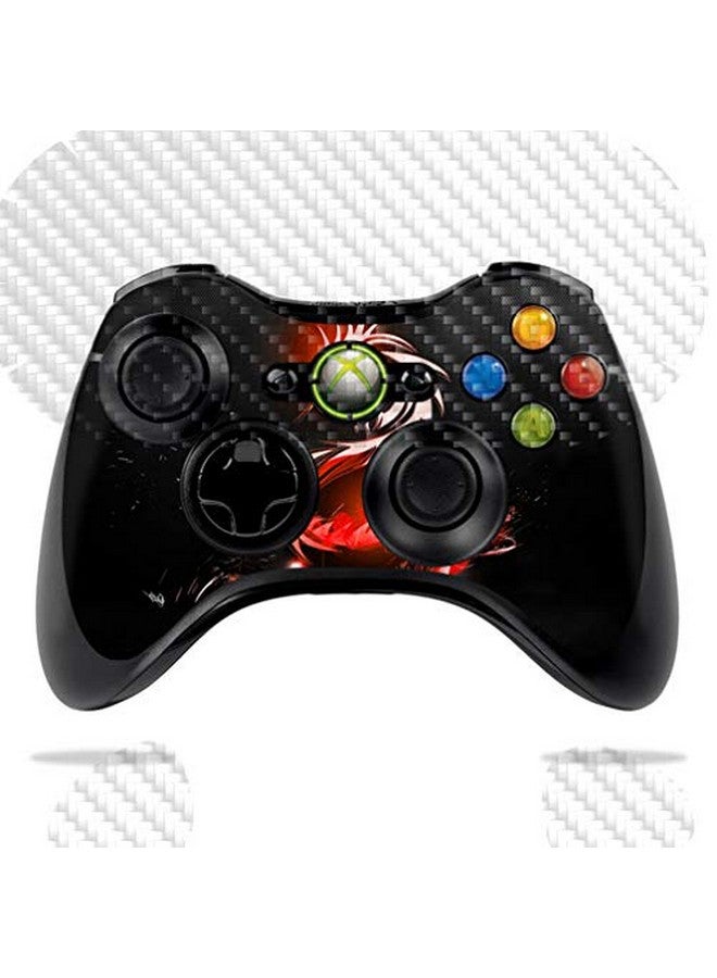 MIGHTY SKINS Mightyskins Carbon Fiber Skin For Microsoft Xbox 360 Controller Tribal Dragon | Protective, Durable Textured Carbon Fiber Finish | Easy To Apply, Remove, And Change Styles | Made In The Usa - Image 1
