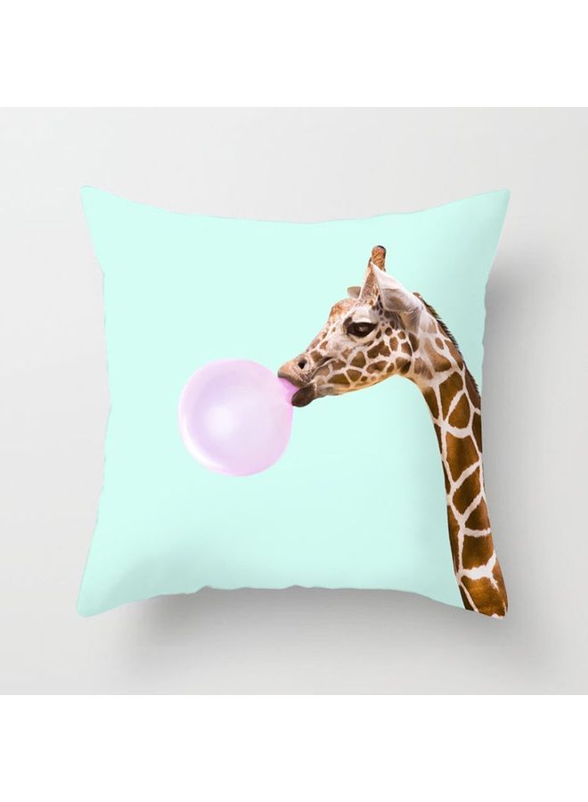 نيبمينينت غطاء وسادة ديكور مزين بطبعة متعدد الألوان