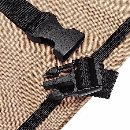 iCONY Nylon Webbing Strap 10meter roll with 5 Buckles, 5 Adjuster and 1 Thread Cutter for Backpack Repairing, Luggage Fastening Strap, Pet Collar Making, Hiking and More (Black) (1.5 inch) - Image 5