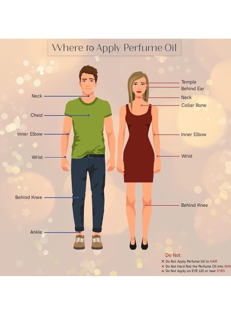 Naseem Perfumes Daliya Roll On Perfume Subtle Tone Eau De Parfum For Men & Women 24 ml - Image 4