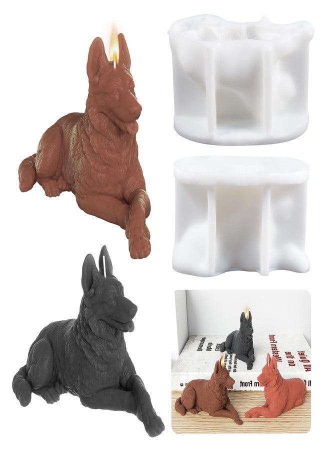 ESEDAGE 3D Dog Soap & Candle Mold - Silicone 3D Molds for Candy & Home Decor - Resin Casting & Making Molds - Image 1