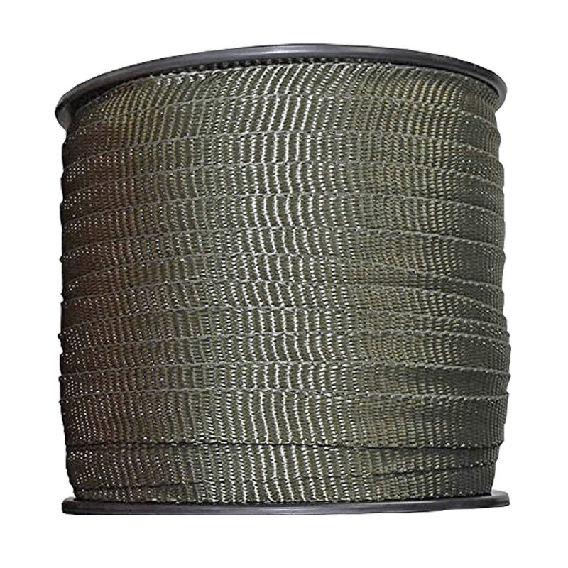 Habitech 250 Tree Tie Strap Staking and Guying Material Made in USA 1800 Lbs Strength Olive Green