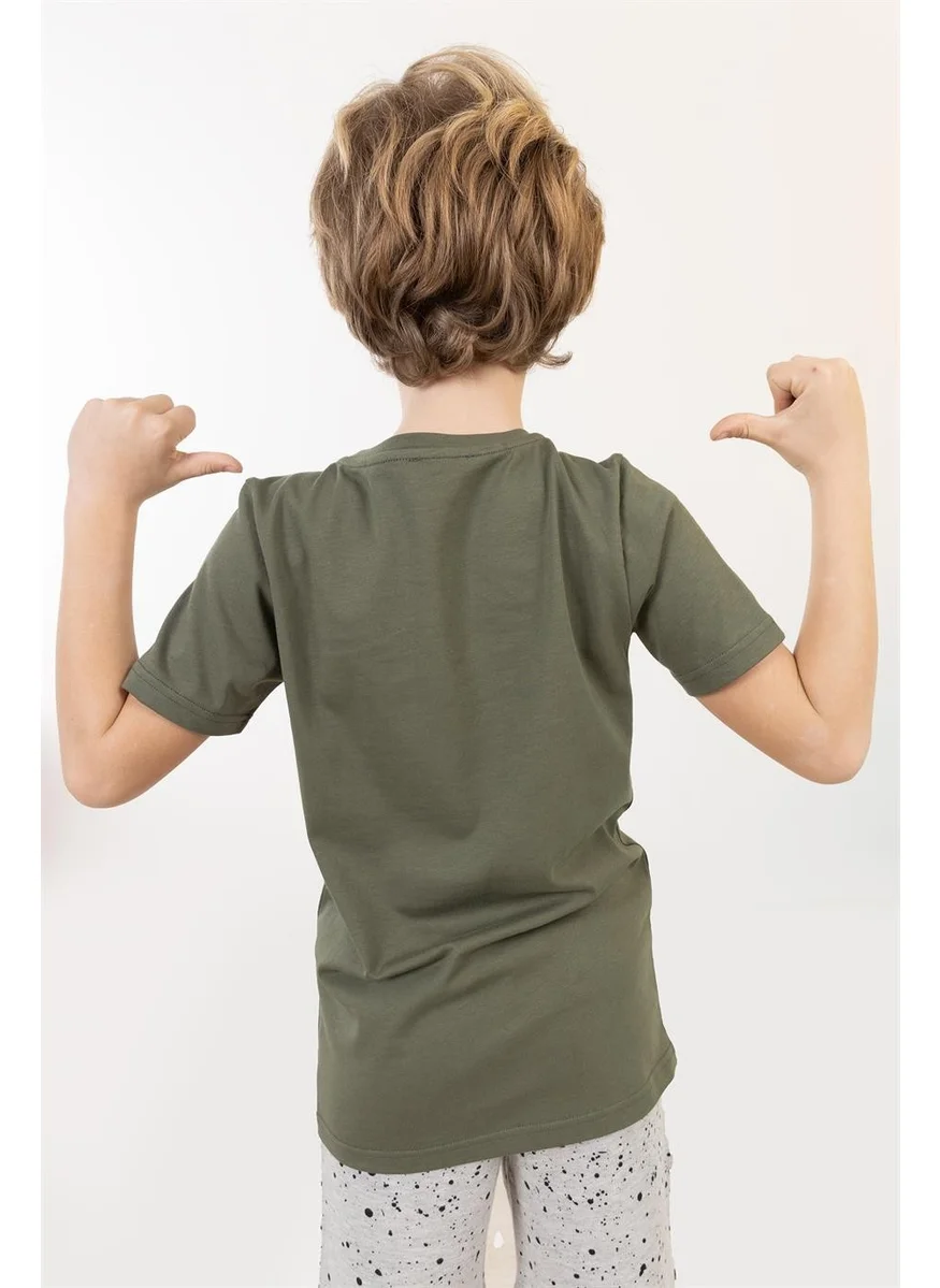 BRZ Collection Boy Printed Short Sleeve T-Shirt