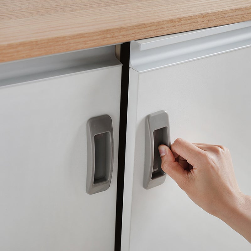20pcs Cabinet Drawer Handles Adhesive Door Window Handles Stick On Cupboard Pull Handles - Image 4