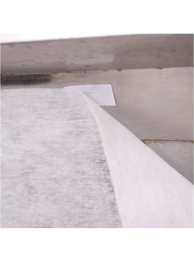 إيليلي 4 عبوات من فلتر شحوم شفاط المطبخ المريح، ورق فلتر شحوم عالي الكفاءة، فلتر شفاط المطبخ، صديق للبيئة لجهاز إزالة السخام للمنزل - Image 2