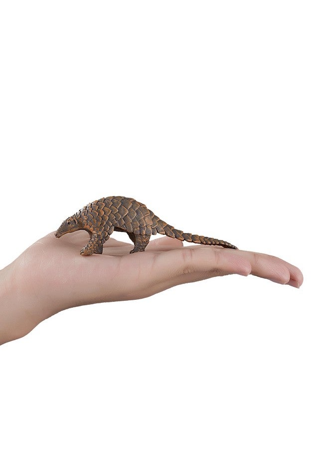 MOJO Indian Pangolin Realistic International Wildlife Hand Painted Toy Figurine - Image 4