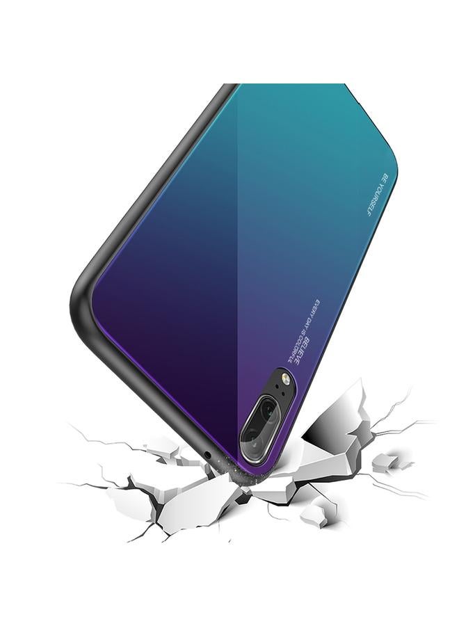 Zaboon Case For Huawei P20 Gradient Color Glass Case - Image 5
