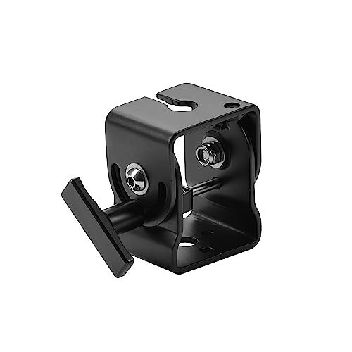 Bikegear Antenna Mount, Folding Antenna Mount for Roof Rack, Fits Crossbars and Platforms, Folding Aerial Bracket for Antennas, Flags and Small LED Light - Image 1