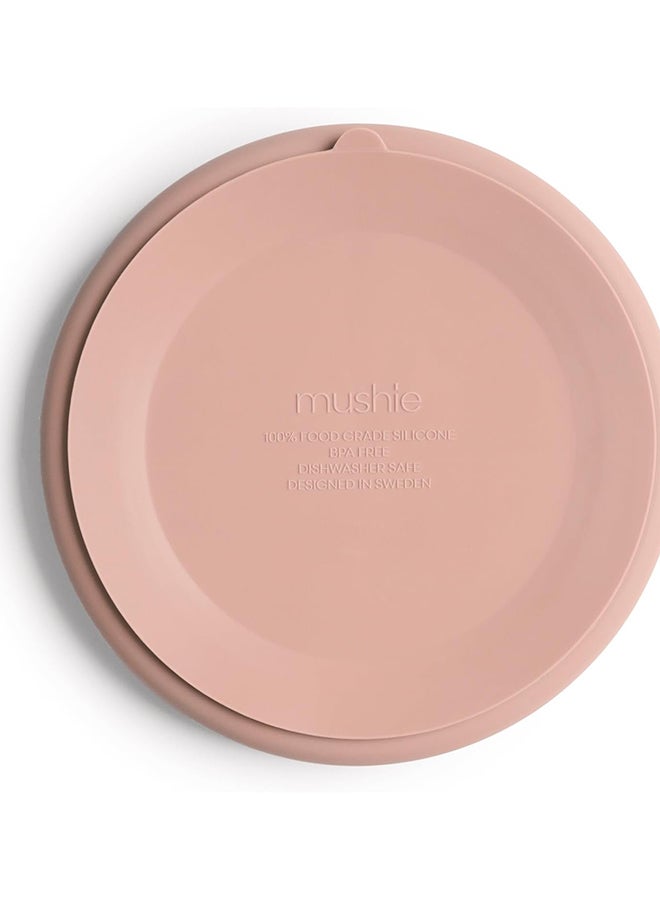 Mushie Silicone Plate Blush - Image 3