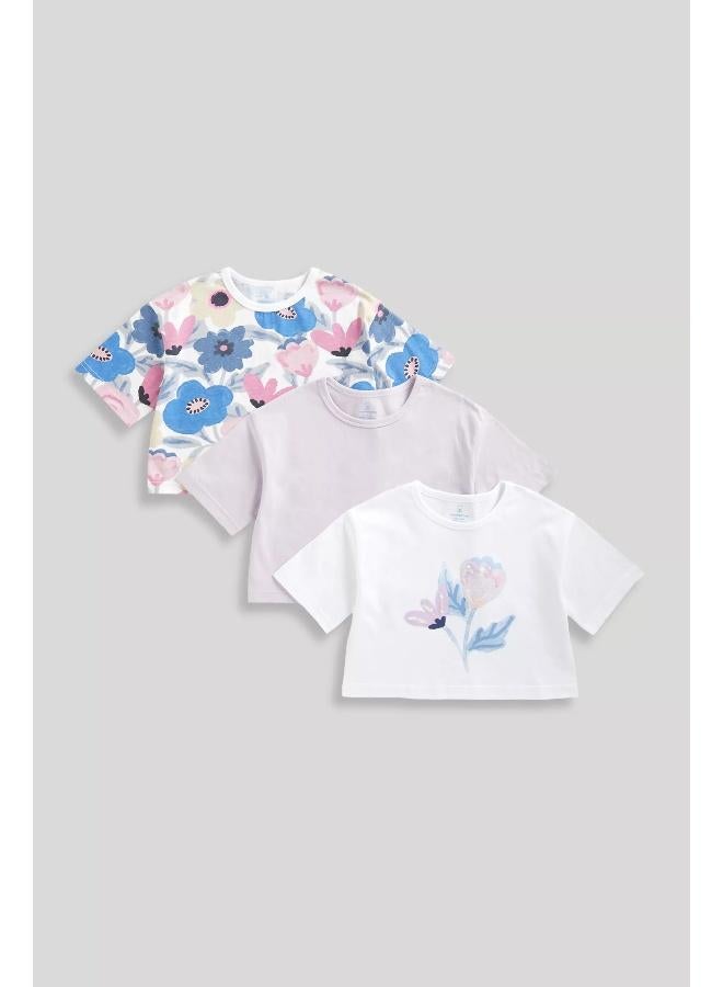 mothercare 3 Pack Iris T-Shirts  - Image 2