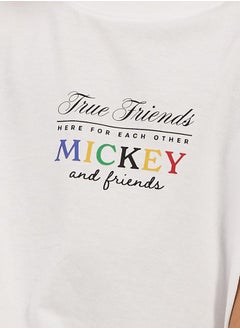 Styli Mickey and Friends Print Short Sleeve Oversized T-Shirt  - Image 4