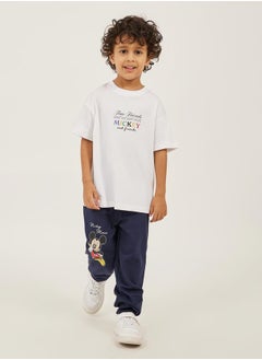 Styli Mickey and Friends Print Short Sleeve Oversized T-Shirt  - Image 3