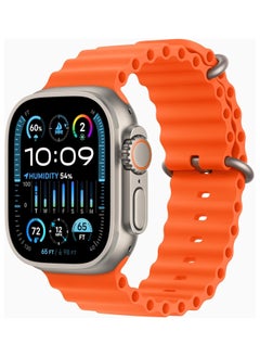 Generic T2000 Ultra 2 Smart Watch SERIES 9 - Orange  - Image 1