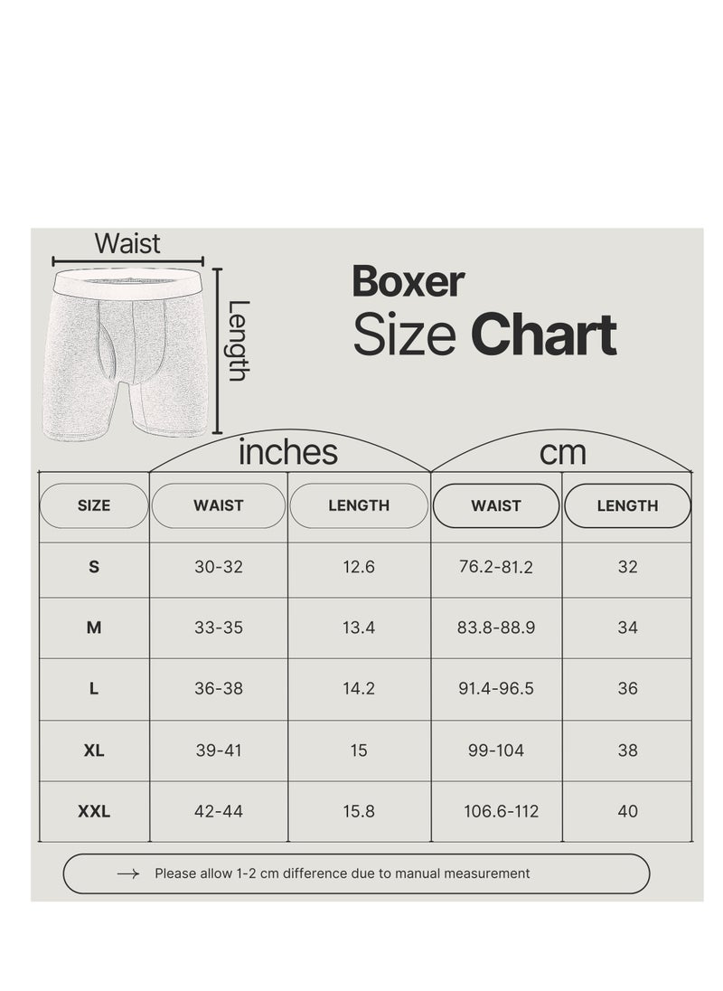 Mens Boxer Shorts Soft Cotton Underwear Breathable Trunks Grey Pouch Fly Briefs - pzsku/Z3169626A5A98B571713CZ/45/_/1711026478/79b9d39a-7c36-4c54-b570-e828e091f7f2