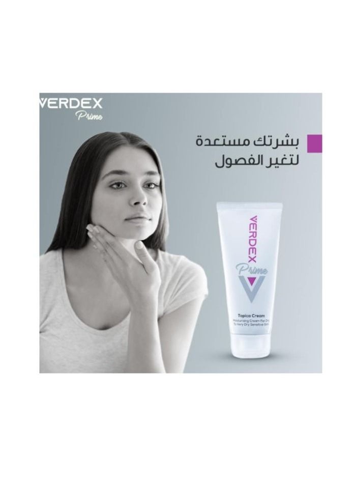 Verdex - Topica Moisturizing Cream For Sensitive Skin - 100gm - Image 1