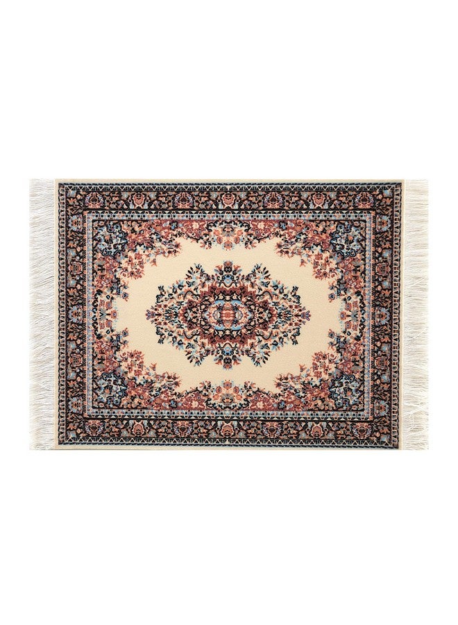 Inusitus Set Of 2 Dollhouse Carpets Miniature Dolls House Accessory 10X7 Rugs Rectangle Toy Furniture Carpeting Decor - Image 2