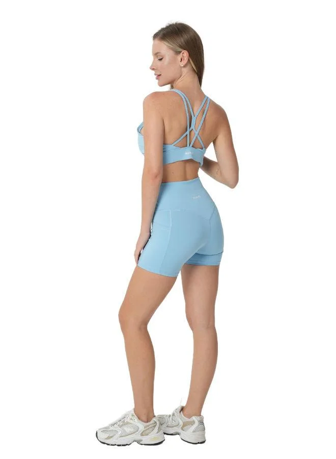 موهوكي موهوكي شورت رياضي Levi Side Pocket Shorts - أزرق سماوي