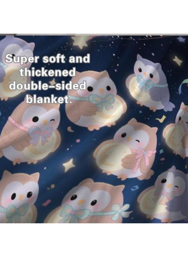 عام Wisdom Fairy (أحدث) بطانية رقيقة من الفانيلا (دافئة ومريحة، ومناسبة للنوم، واستخدام اللعبة، وإزالة الغبار والرمل) 150 سم * 200 سم - 1 - Image 5