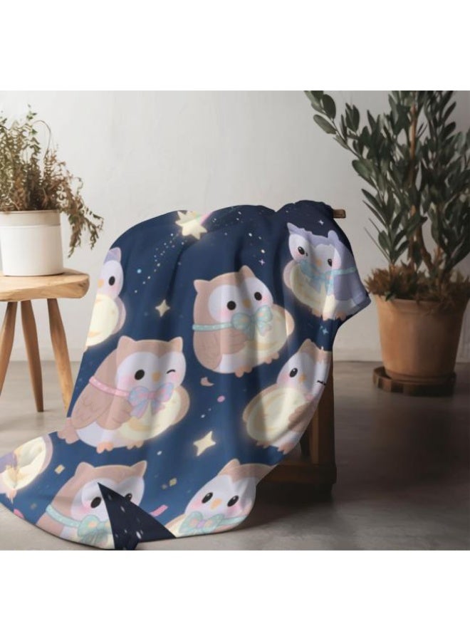 عام Wisdom Fairy (أحدث) بطانية رقيقة من الفانيلا (دافئة ومريحة، ومناسبة للنوم، واستخدام اللعبة، وإزالة الغبار والرمل) 150 سم * 200 سم - 1 - Image 3