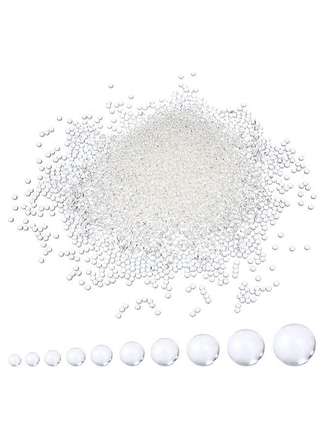 eBoot 10000 Pieces Gel Soil Water Crystal Beads Gel Jelly Water Gems Vase Filler (Clear)  - Image 1