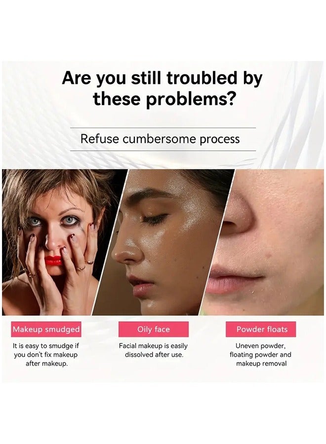 Miss Rose Weightless Long Lasting Setting Spray 80ml Natural Makeup Fixer Matte Finish Long Wear Daily Makeup Use 1 PC - Image 4