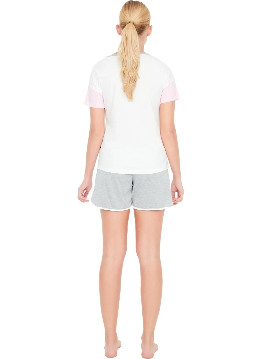 U.S. Polo Assn. Women's T-Shirt Shorts Set 16865