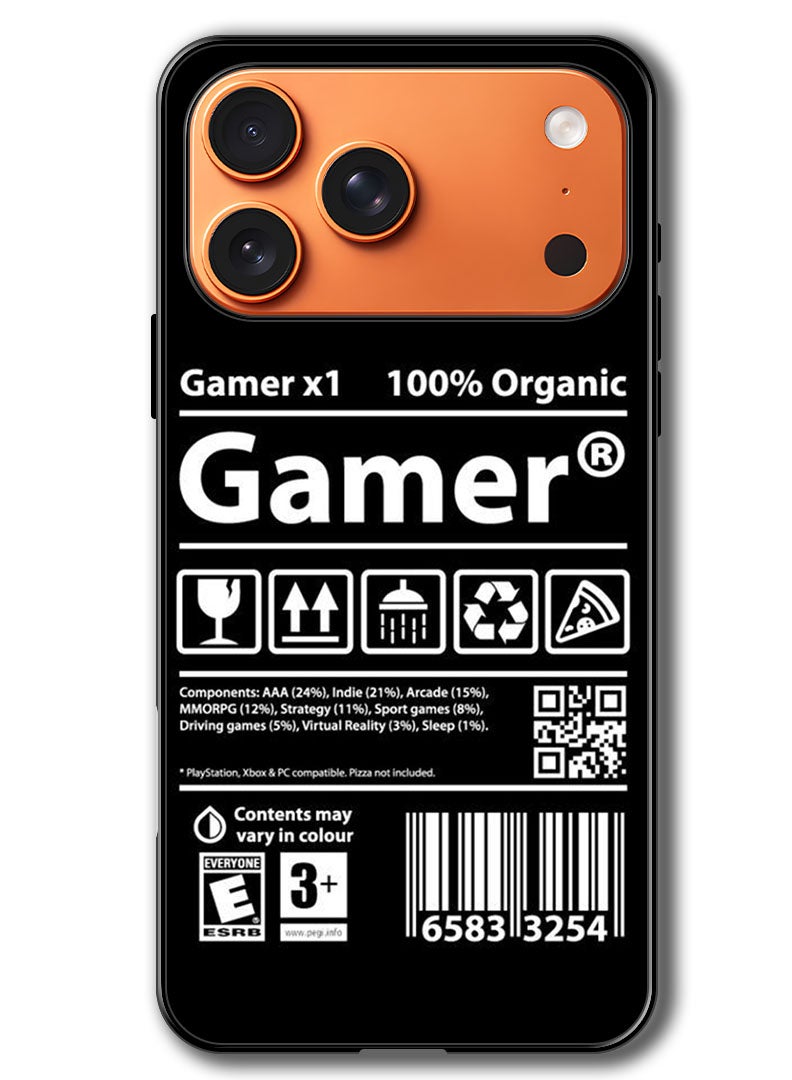 Theodor Case Compatible with Apple iPhone 17 Pro 6.3 Inch Protection Shockproof Bumper Cover Gamerr - Image 1