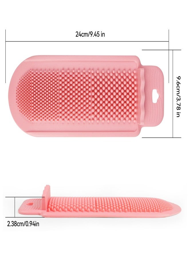 Pinseln Silicone Cleaning Mat for Lymphatic Brush, Foldable Silicone Pad with Multi-Texture, Makeup Brush Cleaner Mats, Cosmetic Cleaning Pads Deep Cleans & Protects Brushes, Portable for Travel Home Use - Image 5